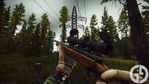 Image of a sniper rifle on Woods in Escape from Tarkov