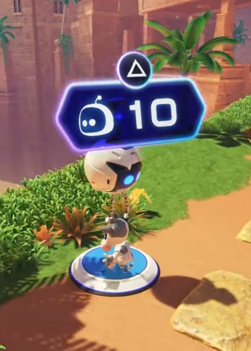 Astro Bot: How to knock a Bot out of a Bot Tower without it collapsing