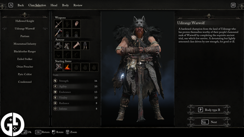 Udirangr Warwolf in Lords of the Fallen