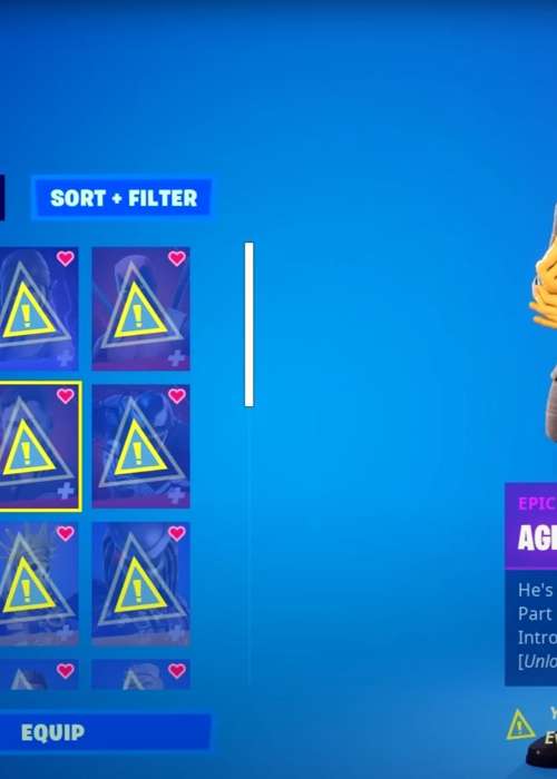 All age-restricted Fortnite Skins affected by age & content ratings