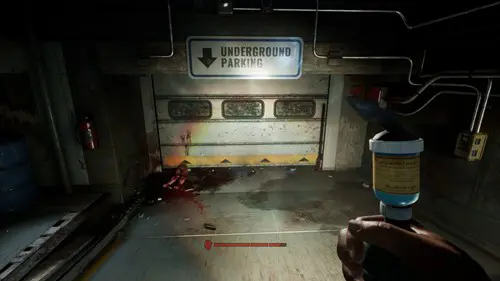 The Outlast Trials: underground parking door