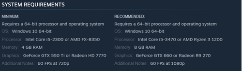 MultiVersus System Requirements