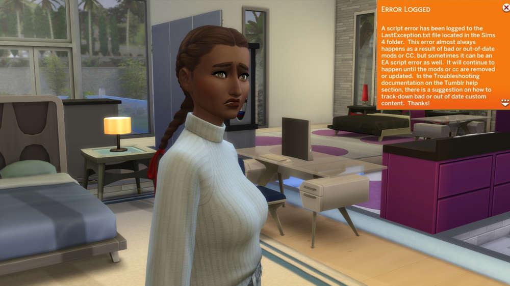 How to fix the Last Exception error in The Sims 4