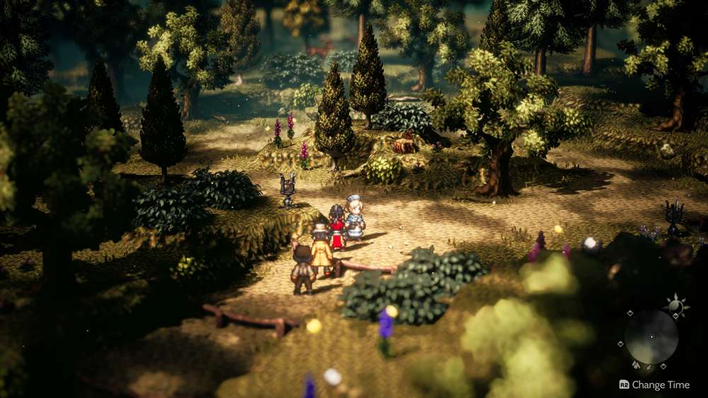 How to speed up battles in Octopath Traveler 2