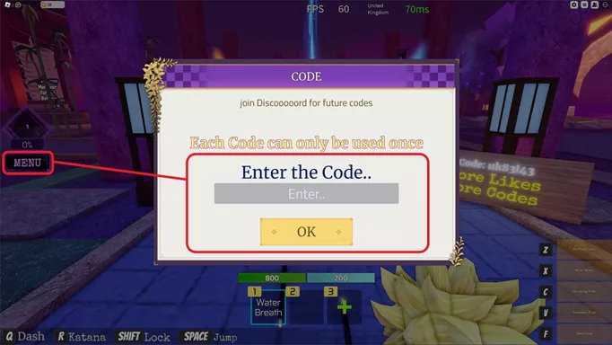NEW* ALL WORKING CODES FOR FRUIT BATTLEGROUNDS IN SEPTEMBER 2023! ROBLOX FRUIT  BATTLEGROUNDS CODES 