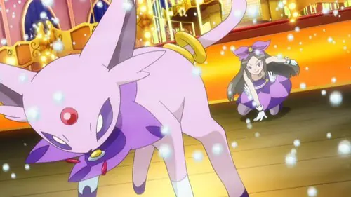 Espeon in the Pokemon anime