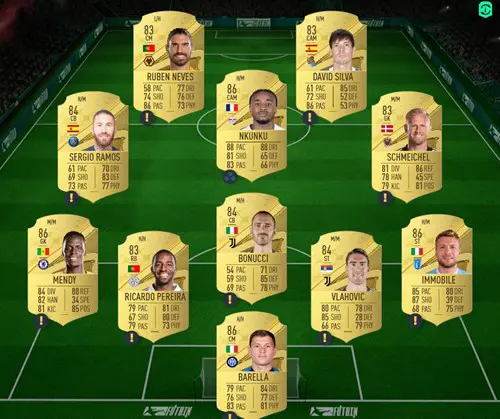 FIFA 23 Honourable Mentions Fofana SBC Solution 3