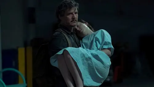 Ellie and Joel in The Last of Us Season 1 hospital finale