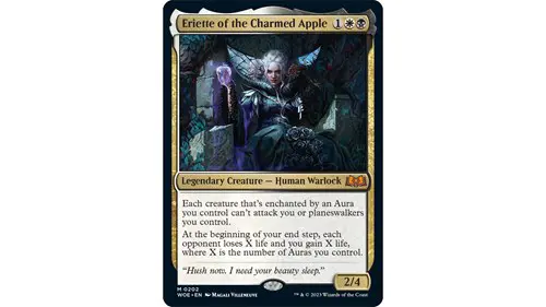 Eriette of the Charmed Apple from Magic The Gathering Wilds of Eldraine Set