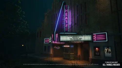 The movie theatre in Greenville Square, a map in Dead by Daylight