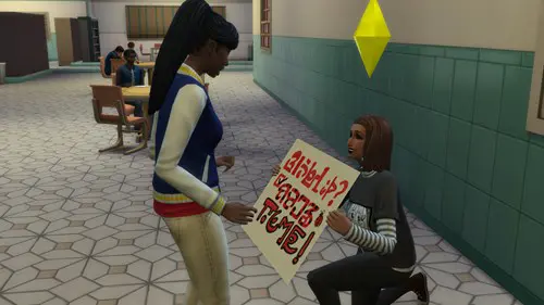 Sims 4: High School Years promposal