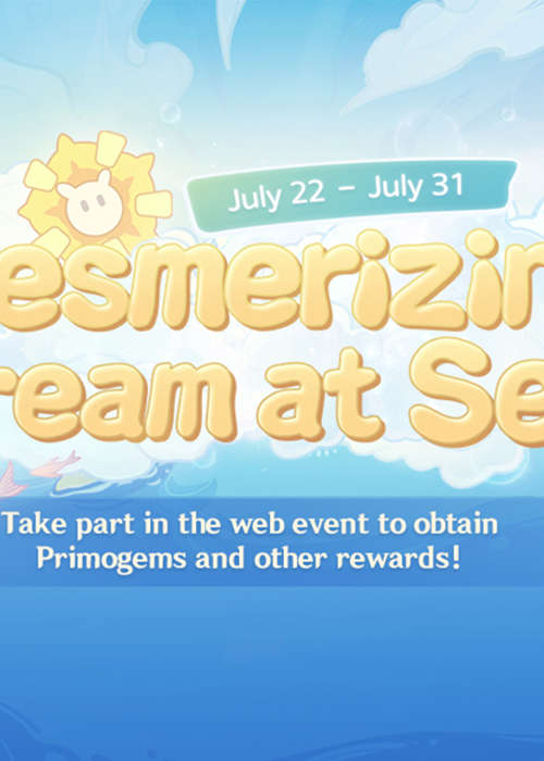 Genshin Impact Mesmerizing Dream Web Event: Answers, Rewards