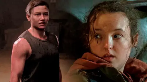 Abby and Bella Ramsey's Ellie in The Last of Us