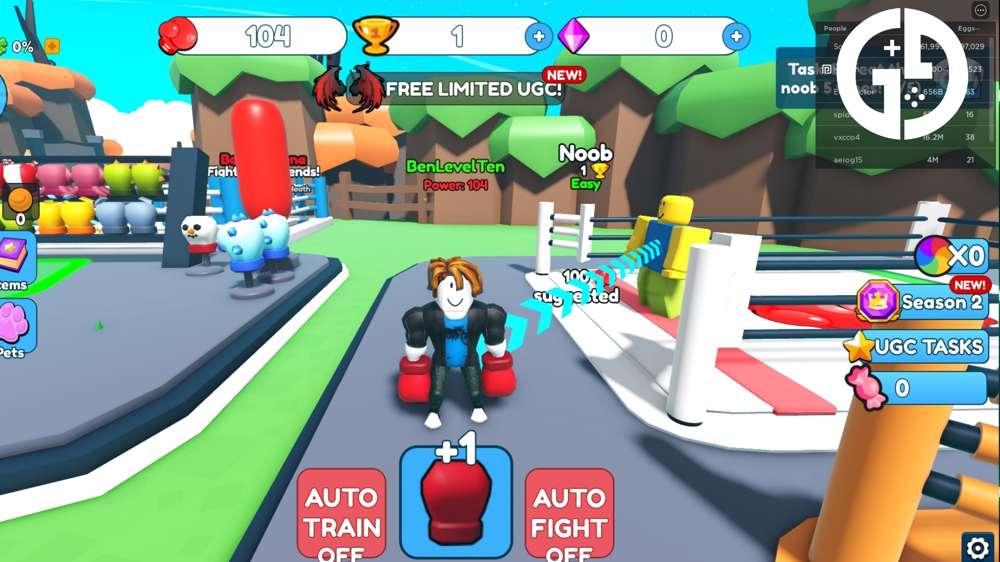 All Punch Simulator codes to redeem Gems, Clovers & more