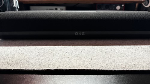 OXS S2 Thunder Lite on reviewer's desk