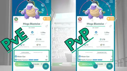 mega blastoise best movesets pokemon go