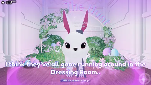 mother bunny in Dress to Impress for Roblox