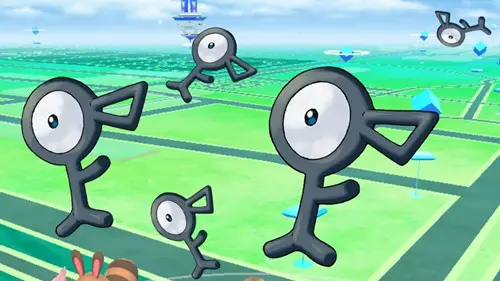 Unown in Pokemon GO