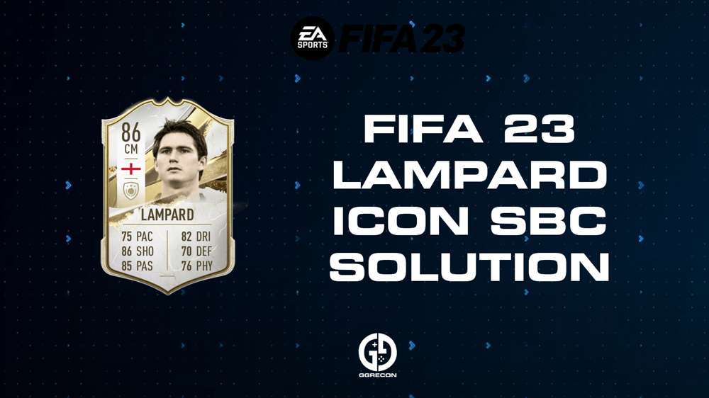 FIFA 23 Lampard Icon SBC Solution