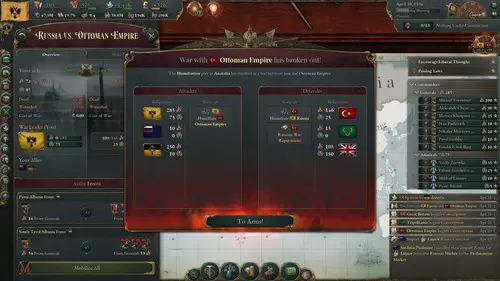 How To Declare War In Victoria 3