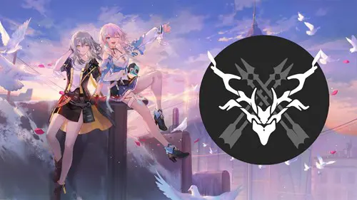 the Path of the Hunt icon on Honkai Star Rail key art