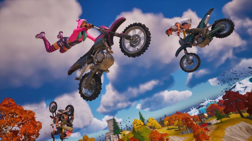 Here's how you can get 3 seconds of air time in a land vehicle in Fortnite