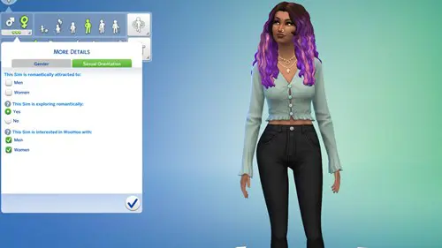 Sexual Orientation added to The Sims