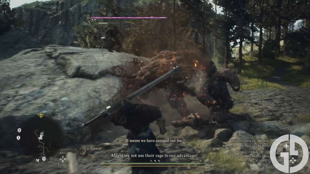 Can you dodge or lock on to enemies in Dragon's Dogma 2?