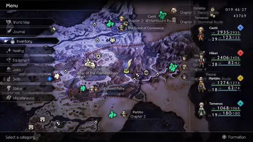 Octopath Traveler 2 Cleric Job Location