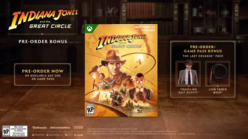 Indiana Jones and the Great Circle Pre-Order Bonus