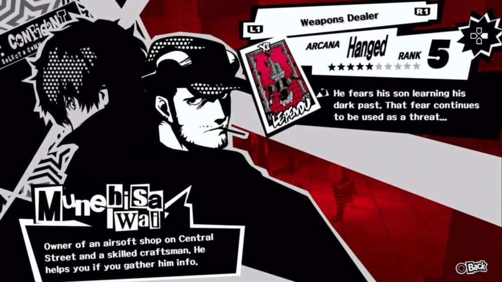 Persona 5 Royal Munehisa Iwai (Hanged) Confidant Guide