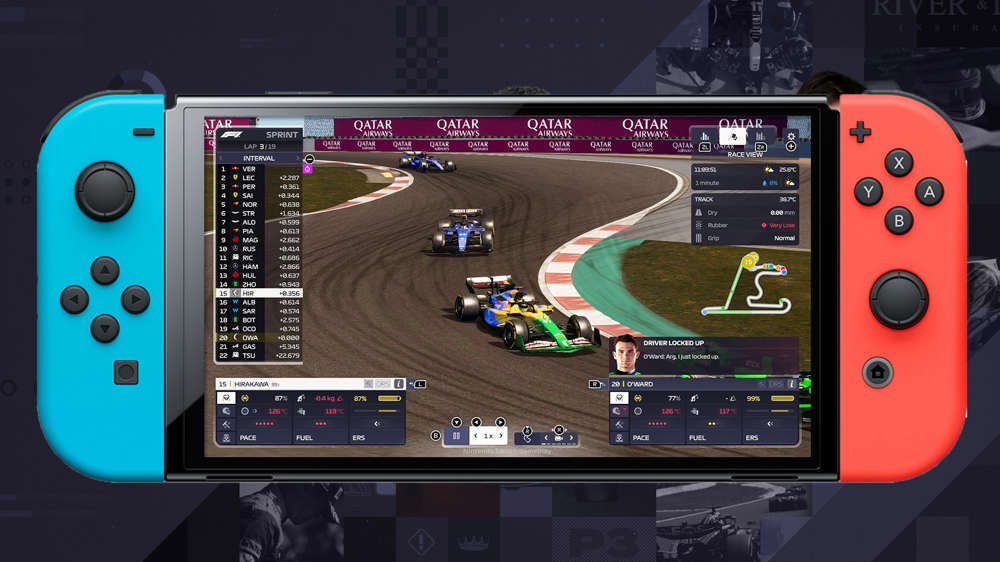 F1 Manager 24 is coming to Nintendo Switch with complete feature-parity