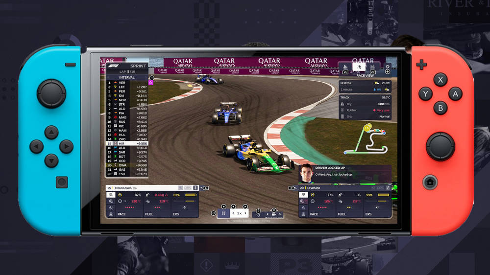 F1 Manager 24 is coming to Nintendo Switch with complete feature-parity