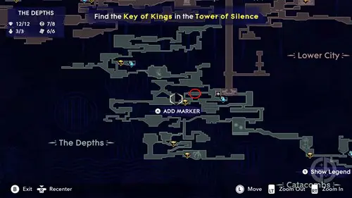 Lost Warrior 2 location in Prince of Persia: The Lost Crown