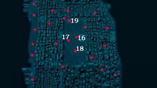 Map of Central Park locations