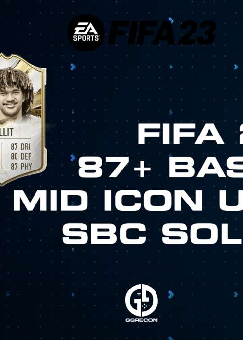 FIFA 23 87+ Base Or Mid Icon Upgrade SBC Solution