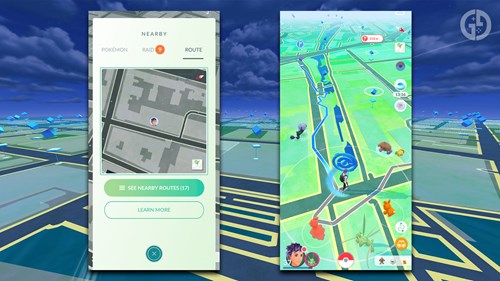 Routes in Pokemon GO