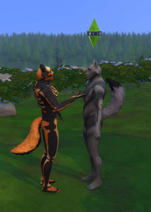 Sims 4 Werewolves: Simomo CC Adds Wolf Tails