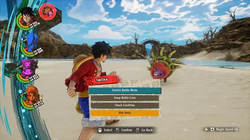 Turn On Auto Battle One Piece Odyssey