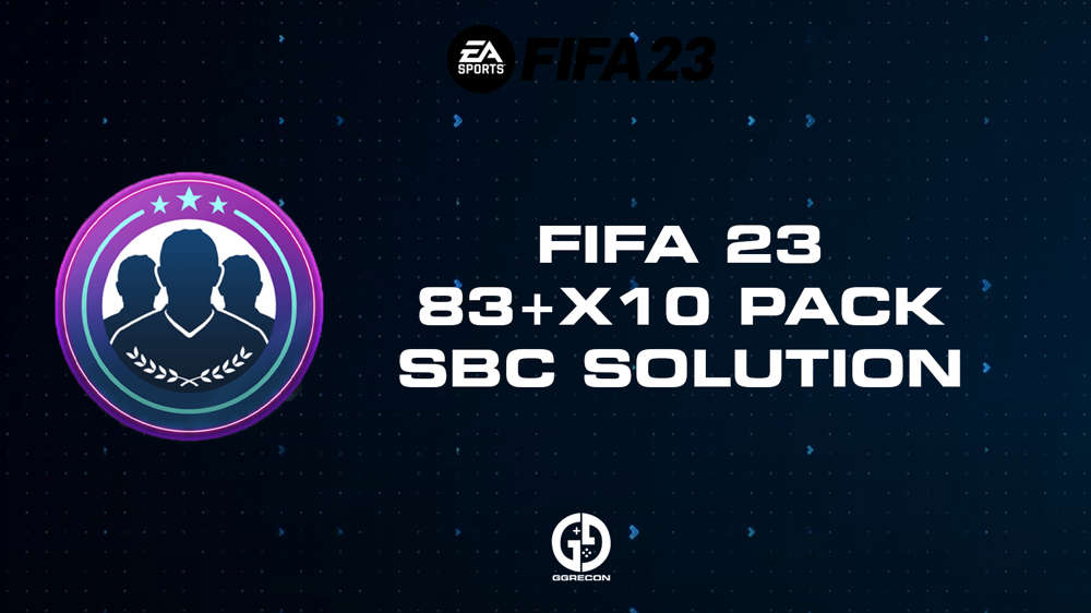 FIFA 23 83+x10 SBC Solution