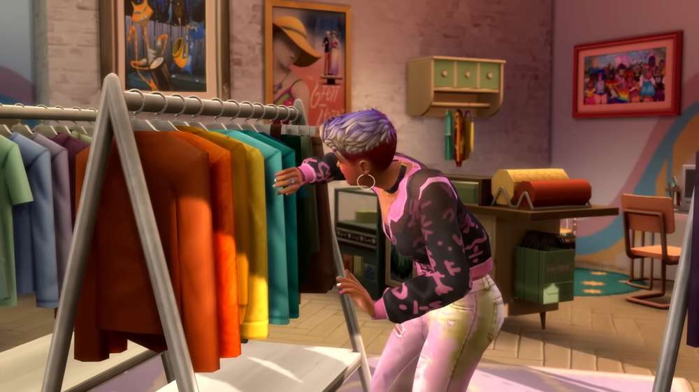 The Sims 4 High School Years: New Apps And Thrift Shop