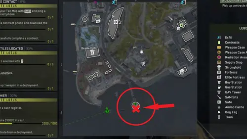 Where To Find the Shadow Company USB Stick at Ashika Island Beach Club in MW2 DMZ