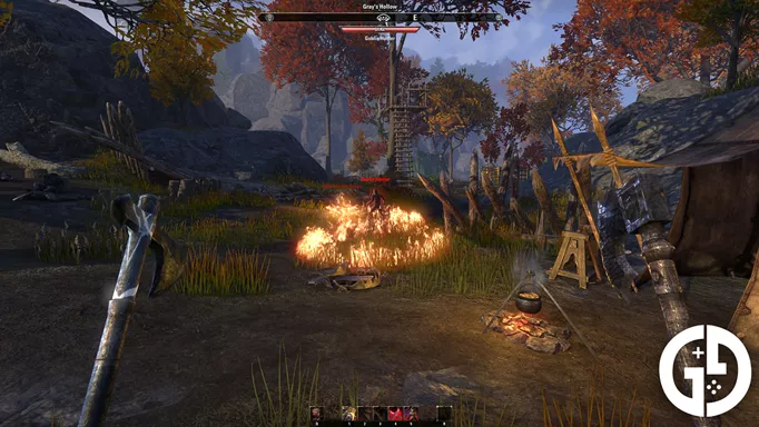 A Goblin Camp in the West Weald, ESO Gold Road Expansion