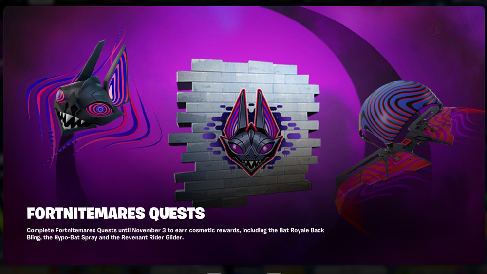 All Fortnitemares 2023 Quests & free rewards