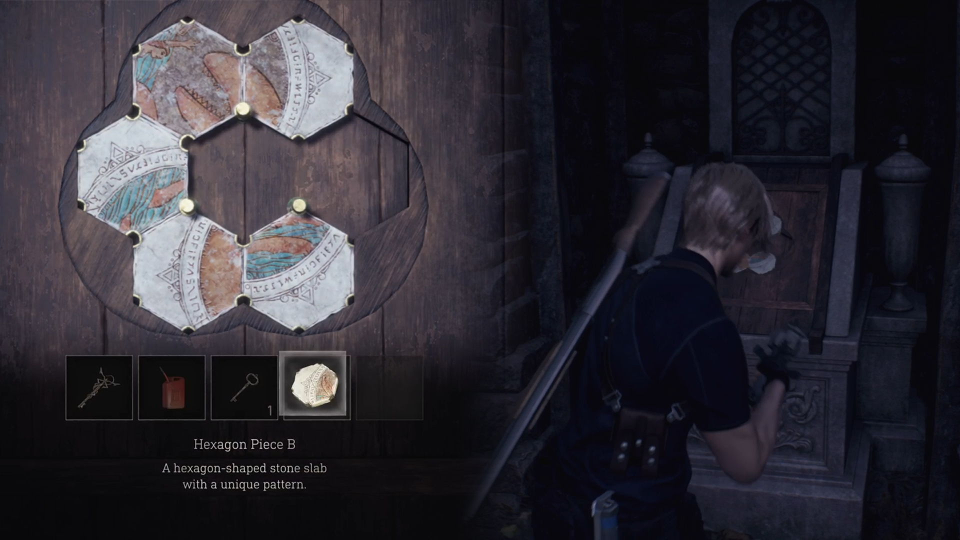 Resident Evil 4 remake hexagon stone pedestal puzzle: Solution and  locations for stone pedestal puzzle - Dot Esports