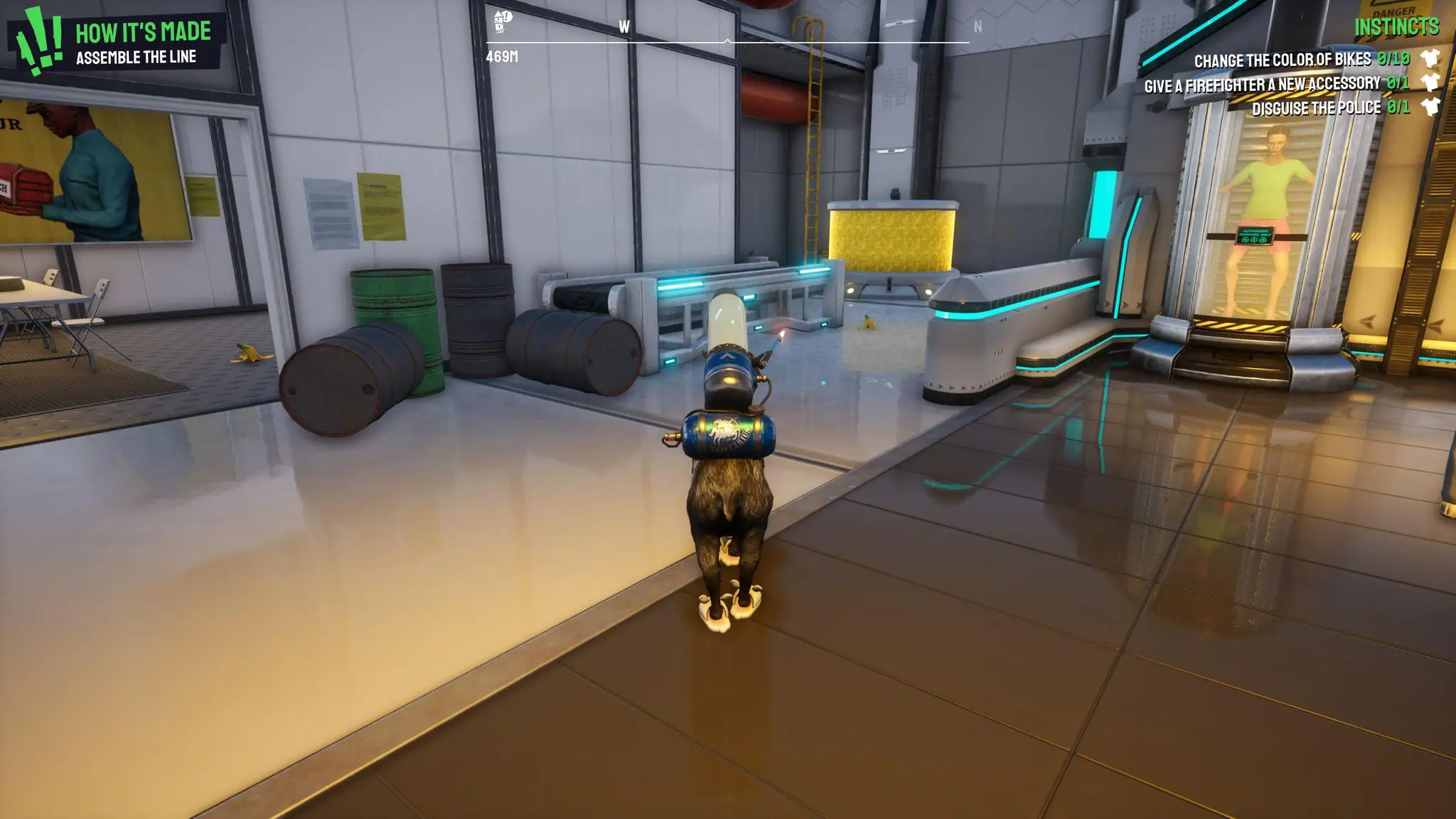 screenshot showing a part in goat simulator