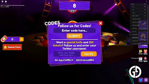 frankies funhouse code