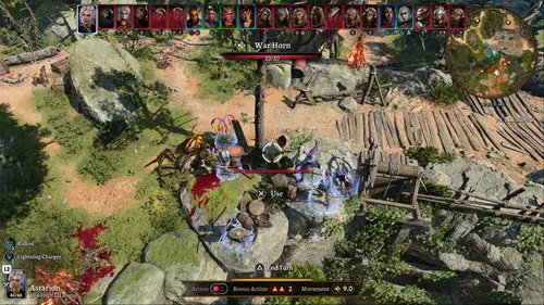 turn based combat and the initiative order in baldur's gate 3