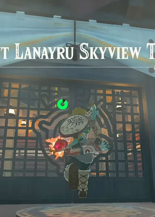 Zelda Tears of the Kingdom Mount Lanayru Skyview Tower: Where to find & how to activate