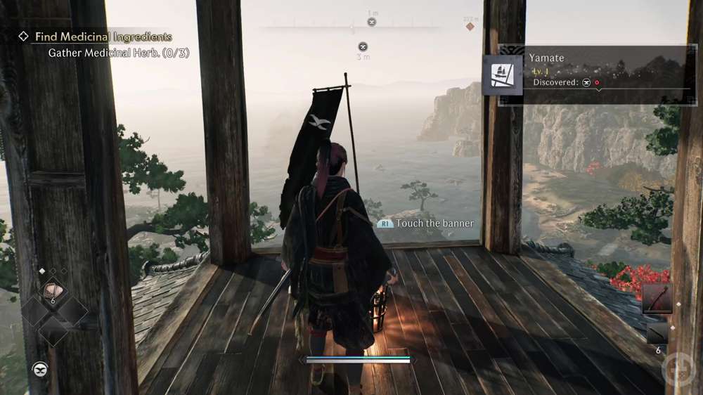 How to fast travel in Rise of the Ronin using the map